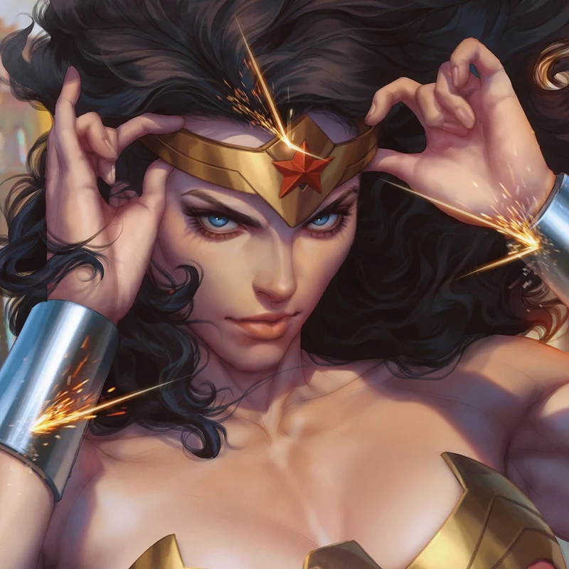DC Comics Kunstdruck Wonder Woman #1 (2023) 61 x 46 cm -