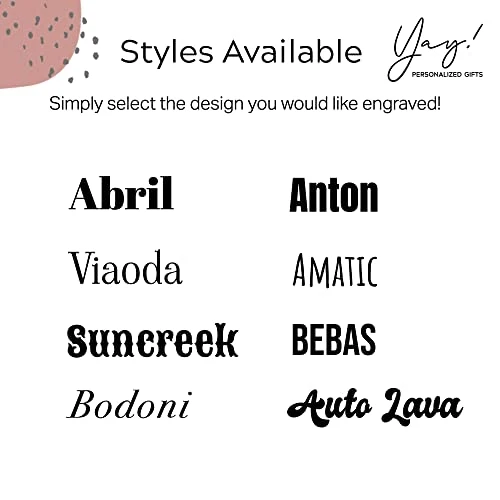 Yay Personalized Gifts Custom Name 16 oz Pint Glasses - Beer Glasses, Drinking Glasses, Pint Beer Glasses, Personalized Glass, Customized Pint Glasses, Custom Beer Glass, Custom Glassware & Drinkware