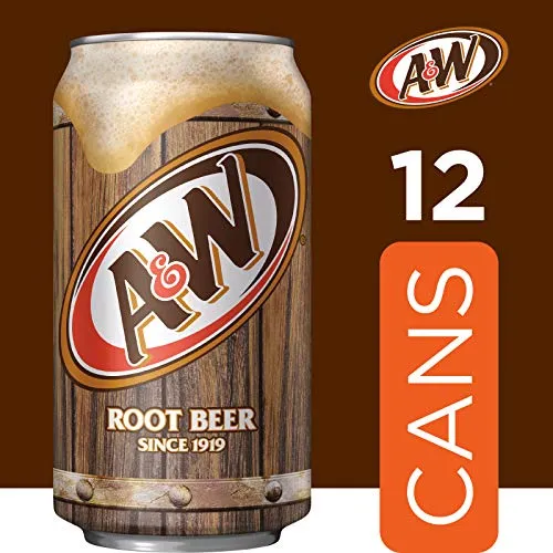 A&W Root Beer, 12 fl oz cans (pack of 12)