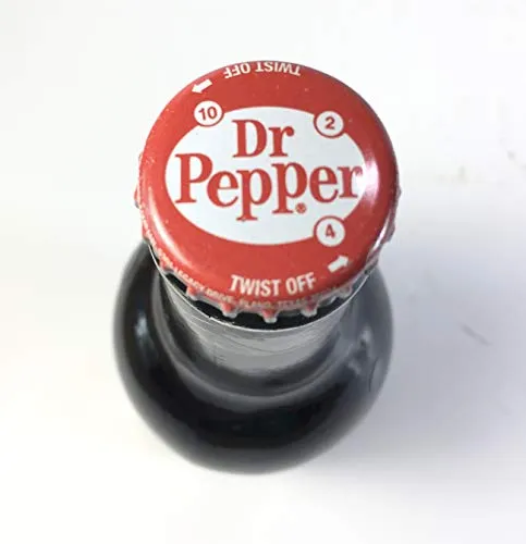 Dr. Pepper Real Sugar Soda, 12 Ounce (12 Bottles)