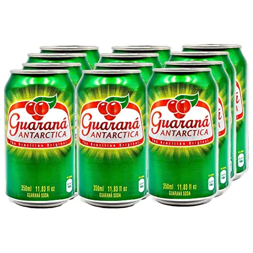 Antarctica - Soda Guarana - 11.83 Fl. Oz. (PACK OF 12) | Guaraná - 350ml