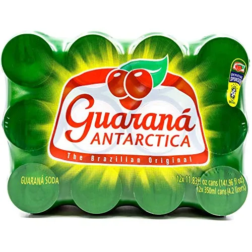 Antarctica - Soda Guarana - 11.83 Fl. Oz. (PACK OF 12) | Guaraná - 350ml