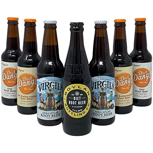 Ultimate Craft Soda Beverage Samplers - Mix Variety Case - Gourmet Sodas from All Around the Country - Choose Your Flavor - 12oz (12-Pack, 24-Pack) (Diet Root Beer - 24 Pack)