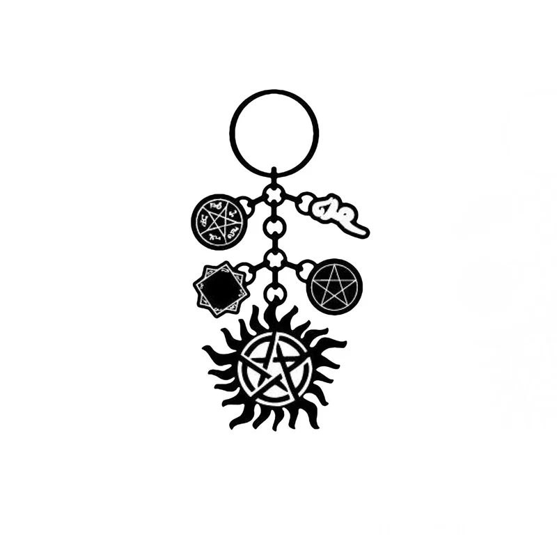 Supernatural - Symbols Charm Schlüsselanhänger