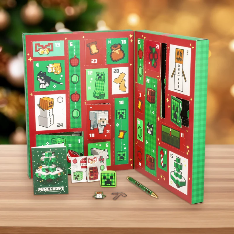 Minecraft Adventskalender Schreibwaren 24 Day