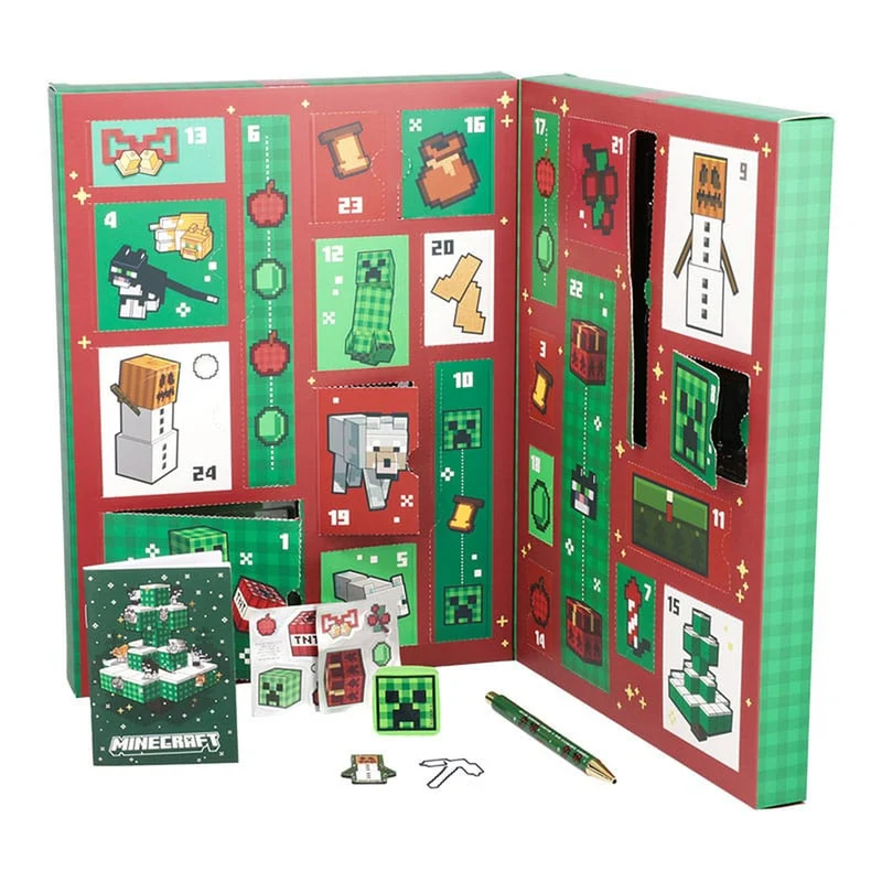 Minecraft Adventskalender Schreibwaren 24 Day