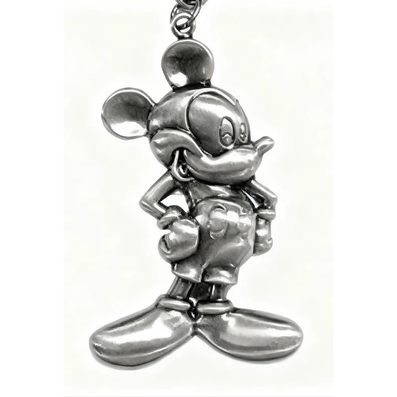Micky Maus Zinn-Schlüsselanhänger Micky