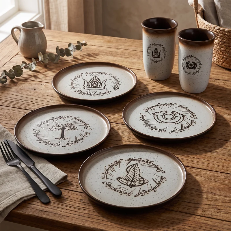 Der Herr der Ringe - Symbols Tellerset deluxe