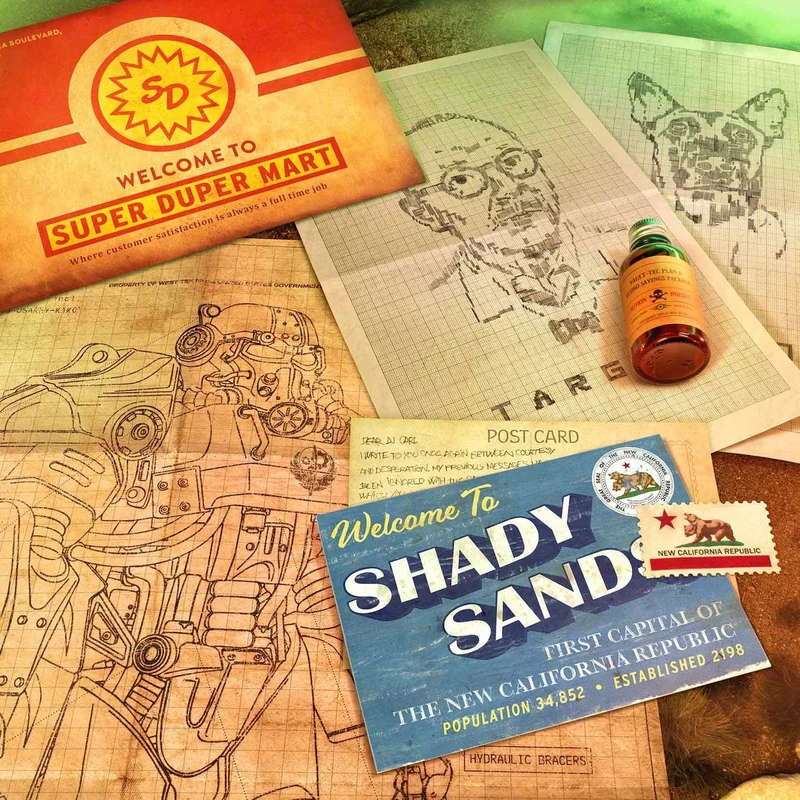 Fallout Geschenkbox Wasteland Treasures Kit