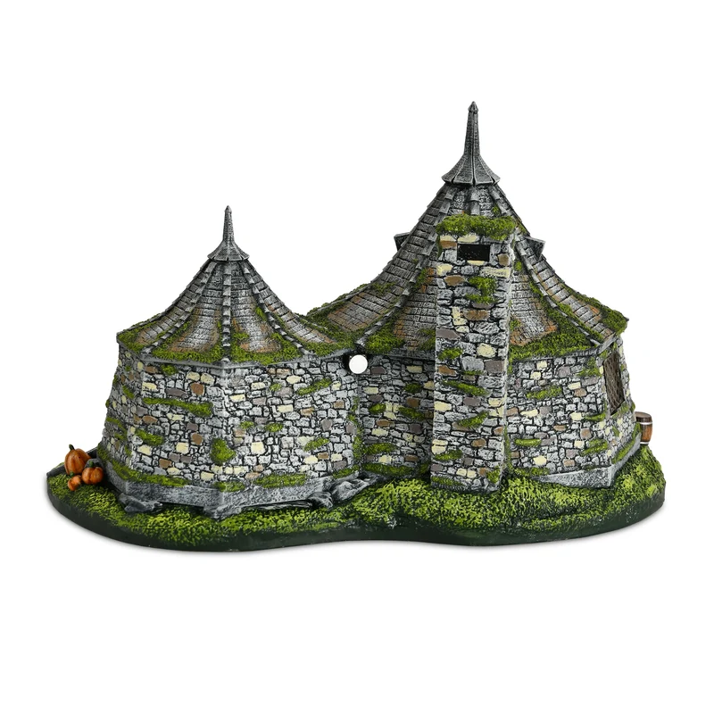 Harry Potter - Hagrids Hütte Miniatur Replik mit LED Leuchtfunktion