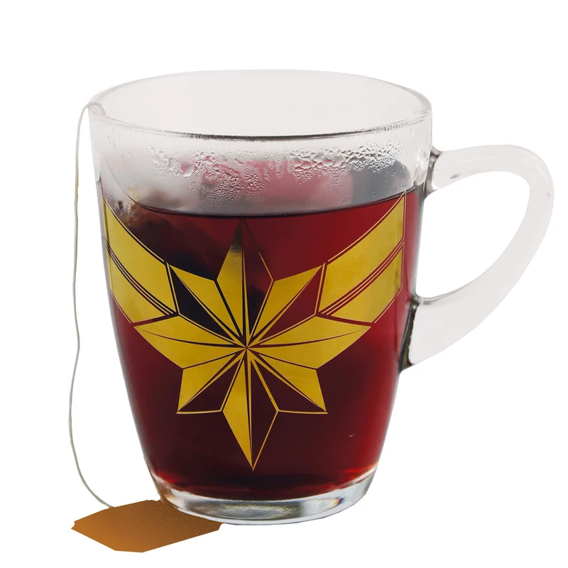 Captain Marvel - Logo Glastasse