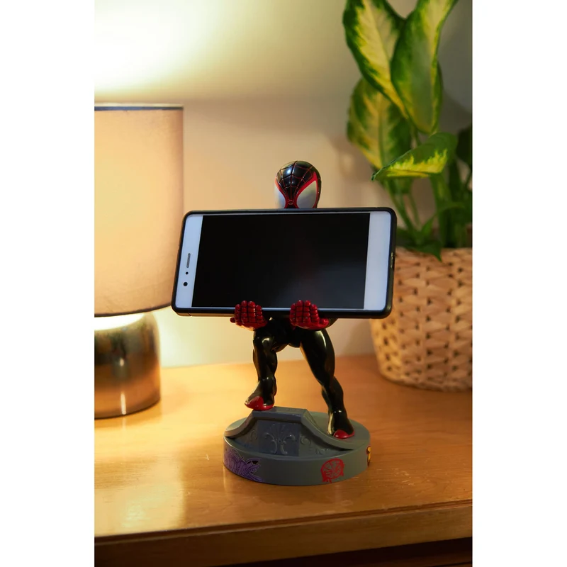 Spider-Man Cable Guys Lade-Halter Miles Morales 20 cm