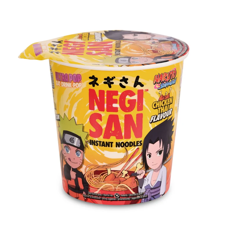 Naruto Shippuden Ramen - Naruto und Sasuke Chicken Thai Instant-Nudeln