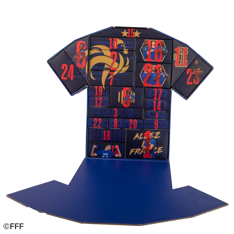 Französische Fußballföderation Adventskalender Deluxe 2025