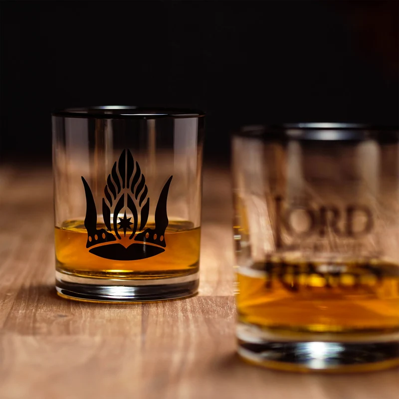 Mittelerde Symbol Gläser 4er Set - Der Herr der Ringe