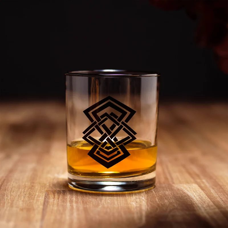 Mittelerde Symbol Gläser 4er Set - Der Herr der Ringe
