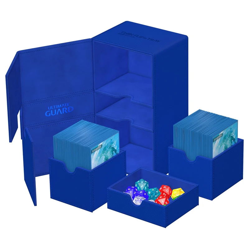 Ultimate Guard Twin Flip'n'Tray 200+ Xenoskin - Blue