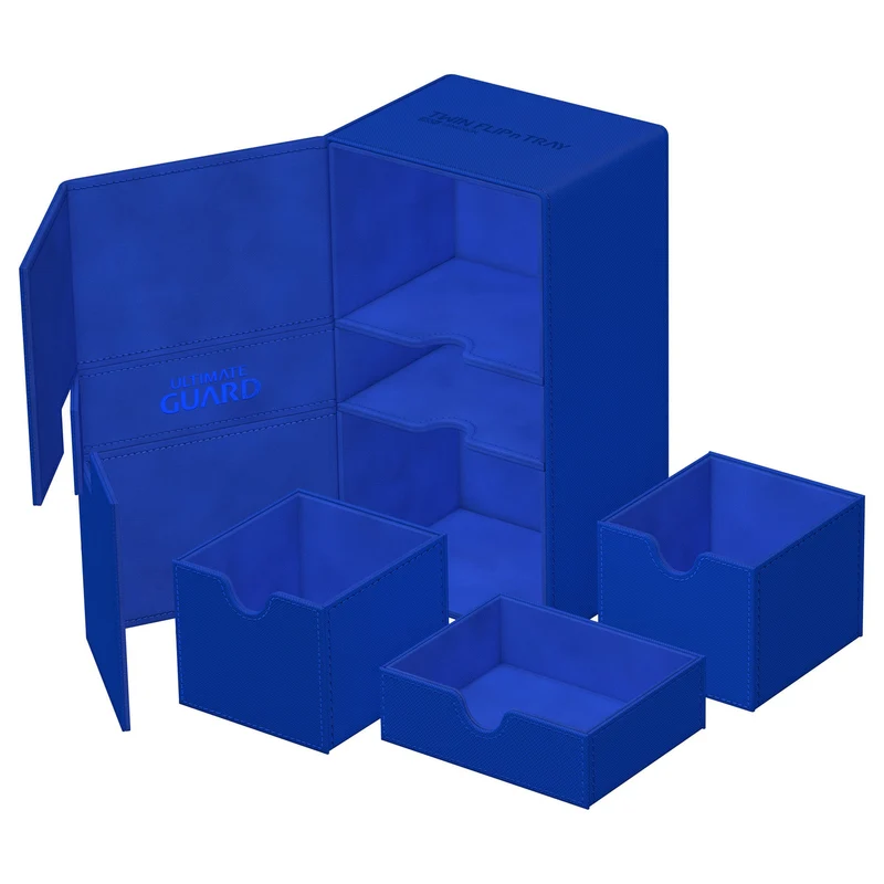 Ultimate Guard Twin Flip'n'Tray 200+ Xenoskin - Blue