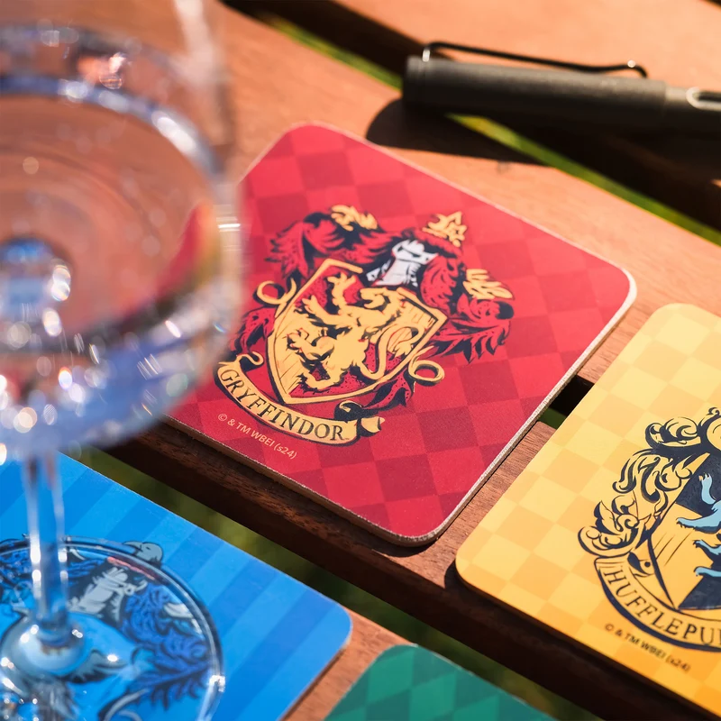 Harry Potter - Häuser Wappen Untersetzer 4er Set