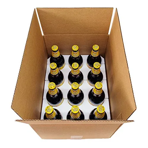 Sprecher Cream Soda, Fire-Brewed Craft Soda, Glass Bottle, 16oz, 12 Pack