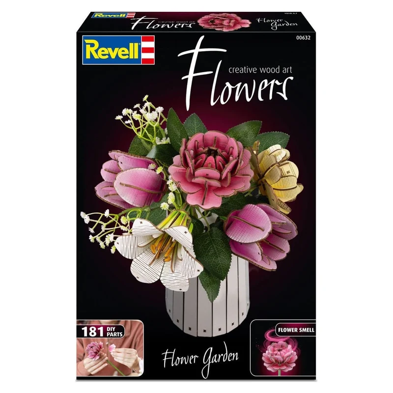Revell Flowers Holzblumen Flower Garden 22 cm