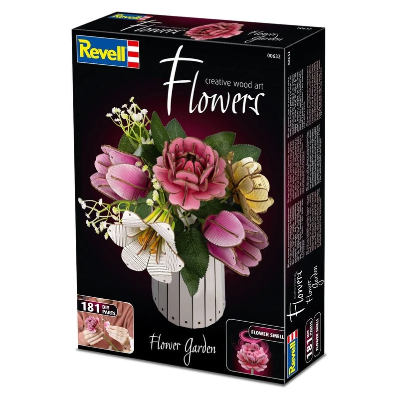 Revell Flowers Holzblumen Flower Garden 22 cm