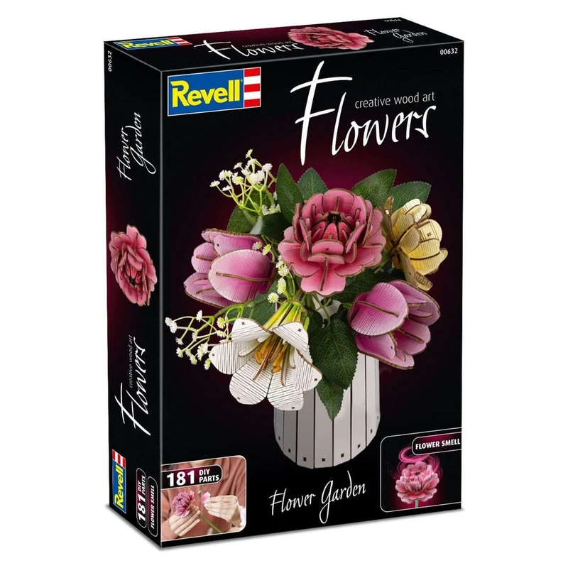 Revell Flowers Holzblumen Flower Garden 22 cm