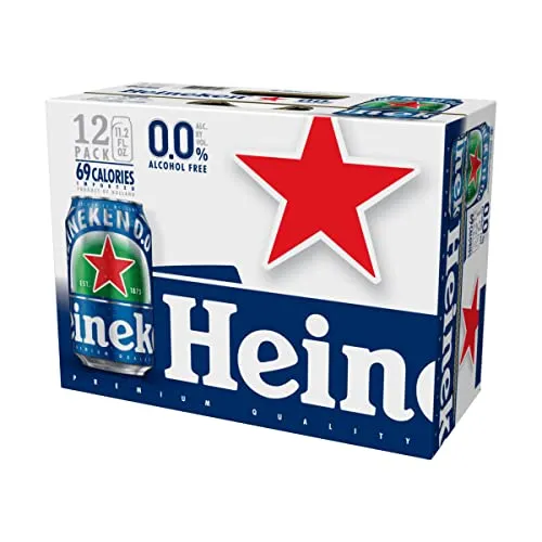 HEINEKEN Non Alcoholic 12pk Cans, 11.2 FZ