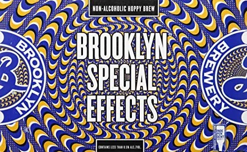 Brooklyn Special Effects Hoppy Non Alcoholic Brew, 6 Pk, 12 Oz Cans, 0.4% Abv, 12 Fl Oz, Pack Of 6