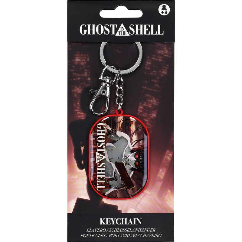 Ghost in the Shell Metall-Schlüsselanhänger Bewaffnete