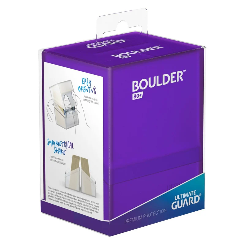 Ultimate Guard Boulder 80+ - Amethyst