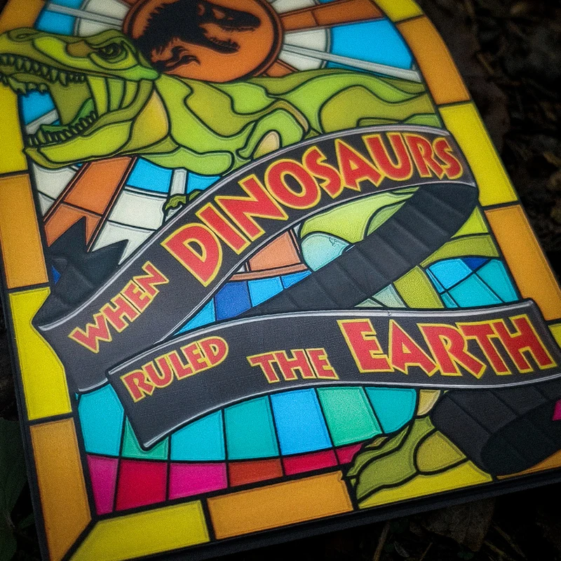 Jurassic Park - Stained Glass Window Limited Edition