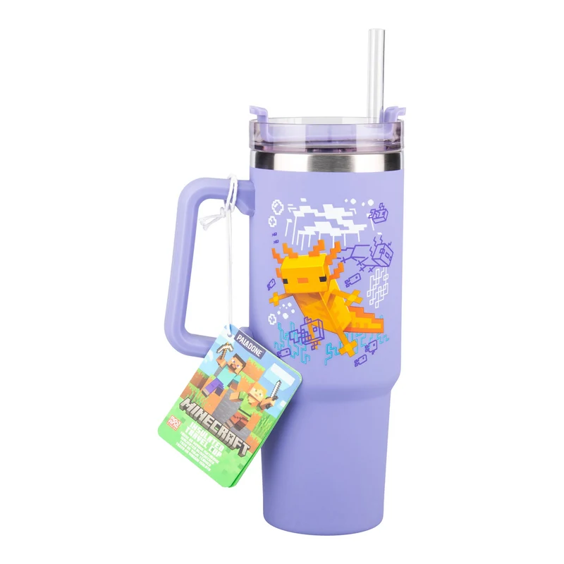 Minecraft Trinkbecher To Go Purple