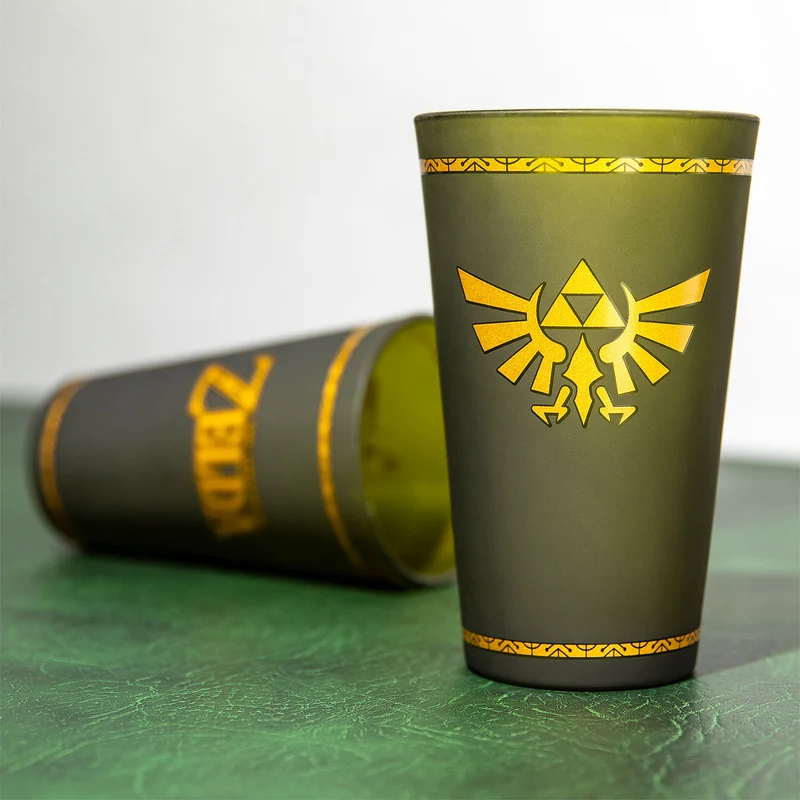 Zelda - Hyrule Logo Glas