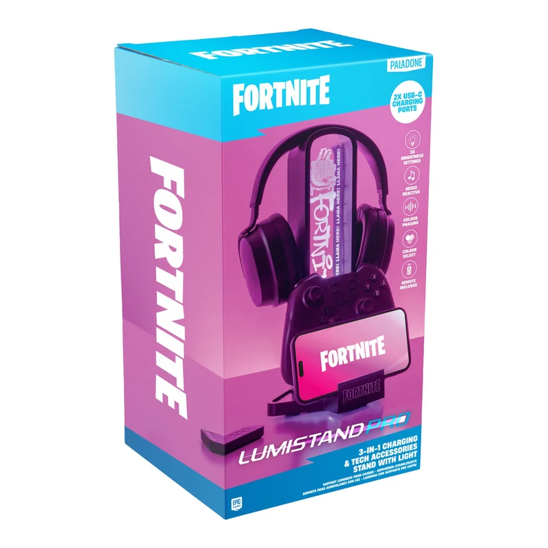 Fortnite Kopfhörer-Halter mit Beleuchtung 30 cm