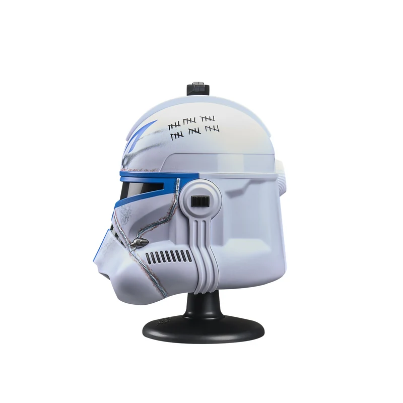 Star Wars - Captain Rex Mini Helm Replik auf Base