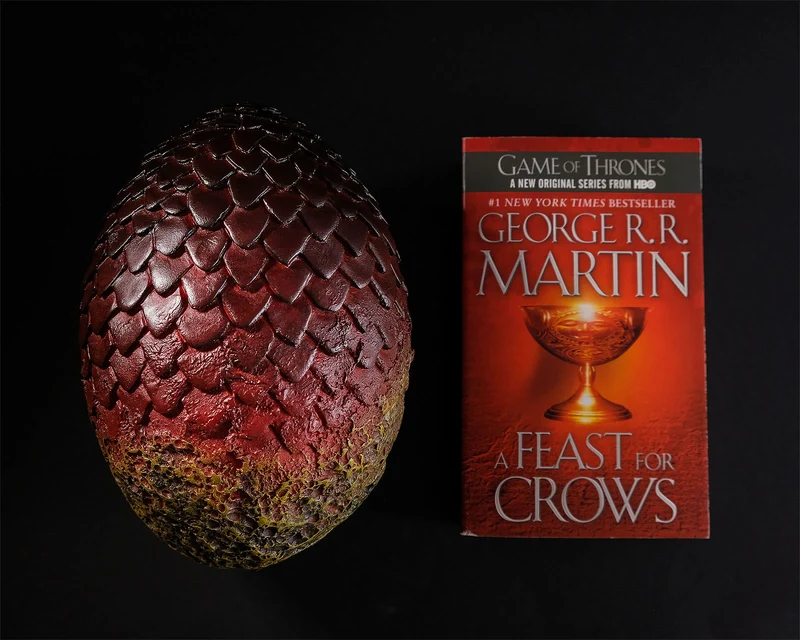 Game of Thrones - Drogon Drachenei rot