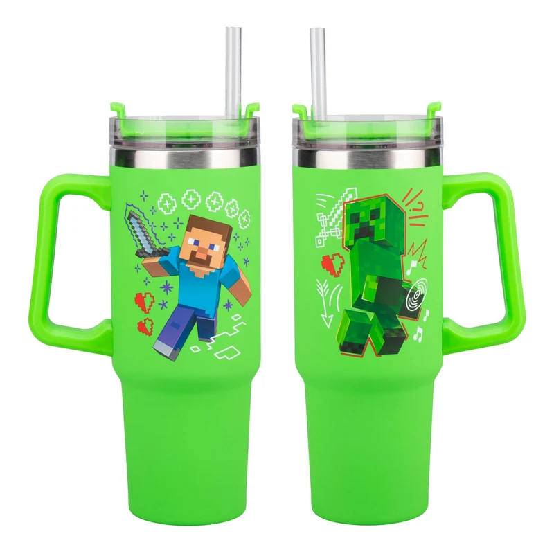 Minecraft Trinkbecher To Go Green