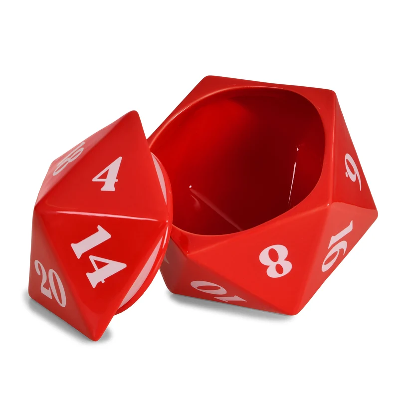 D20 Würfel Keksdose für Pen & Paper Fans