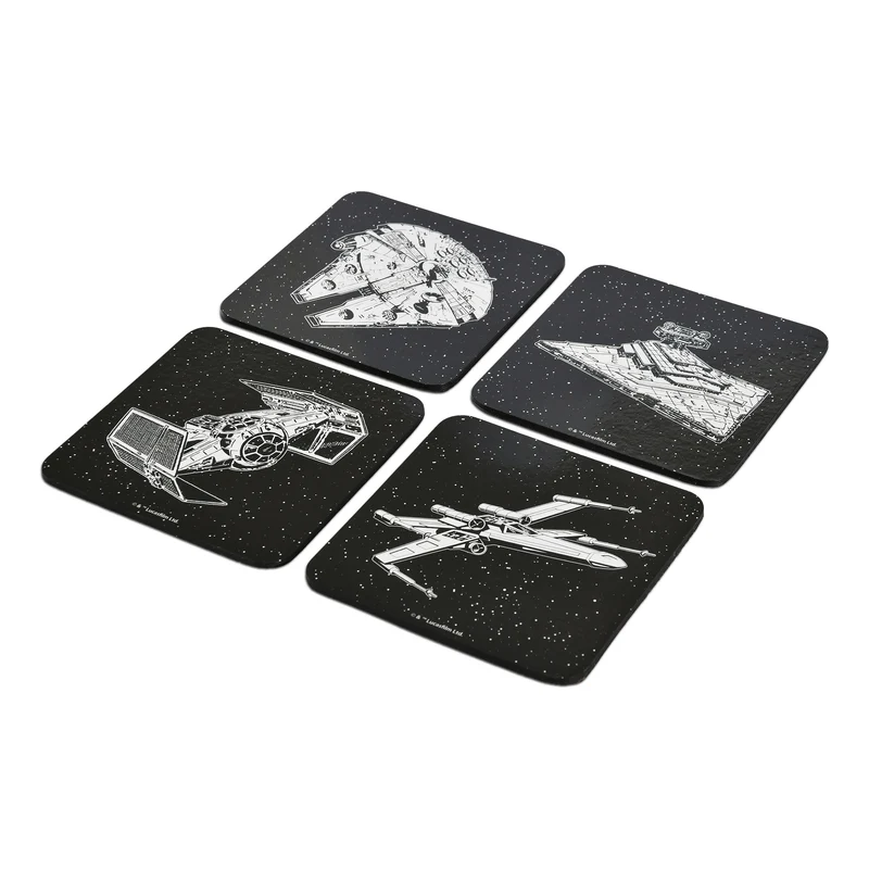 Star Wars - Spaceship Untersetzer Set