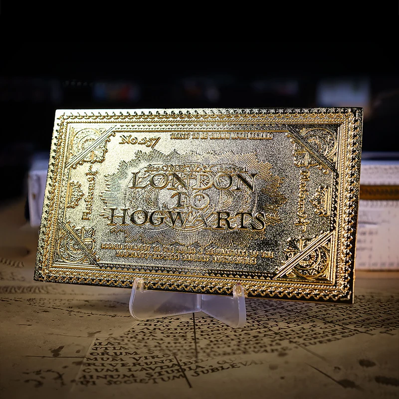 Harry Potter - Hogwarts Express Ticket Replik Limited Edition