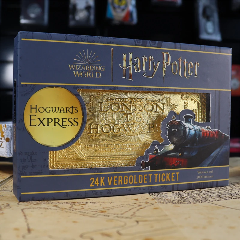 Harry Potter - Hogwarts Express Ticket Replik Limited Edition
