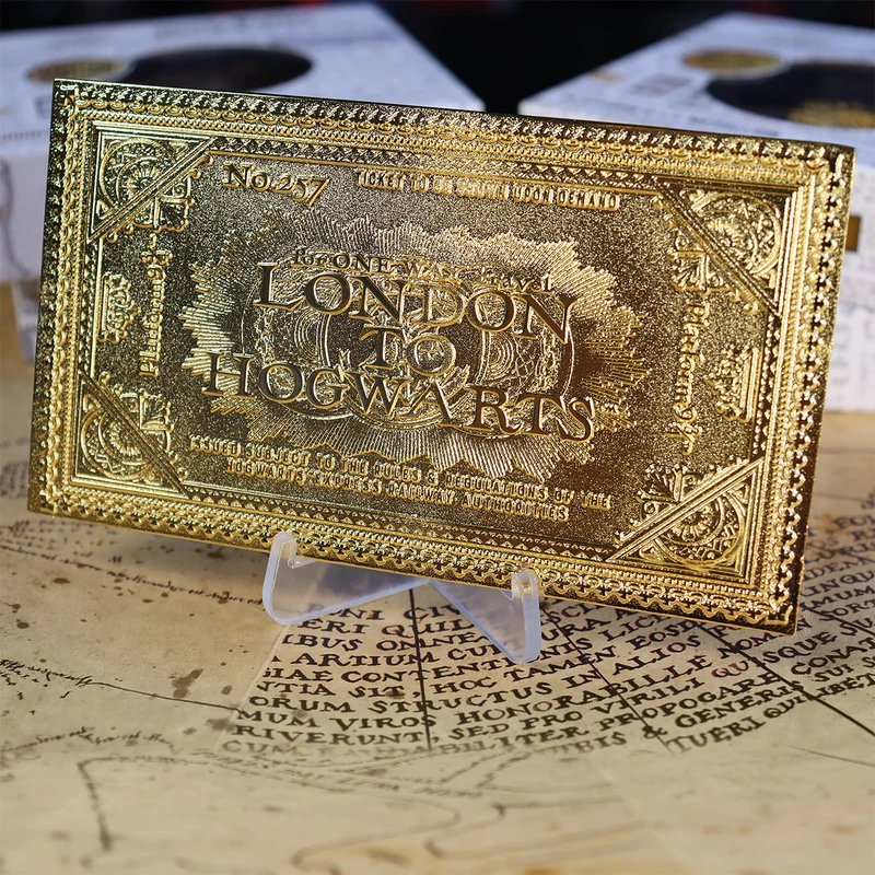 Harry Potter - Hogwarts Express Ticket Replik Limited Edition