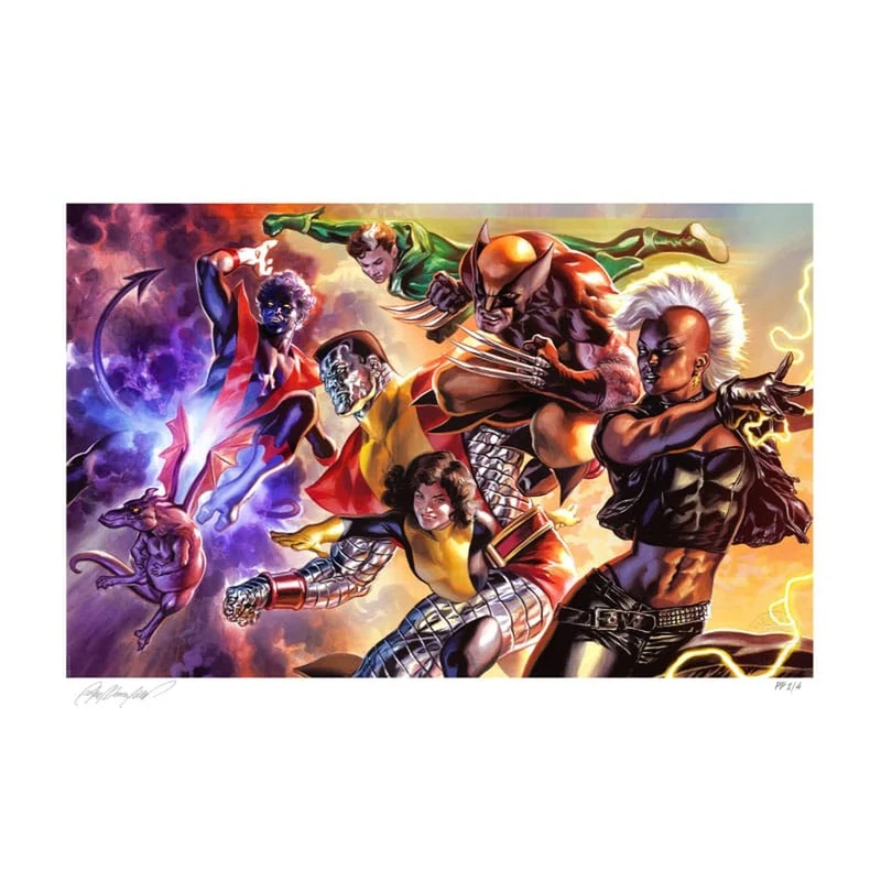 Marvel X-Men Kunstdruck The X-Men by Felipe Massafera 46 x 66 cm - ungerahmt