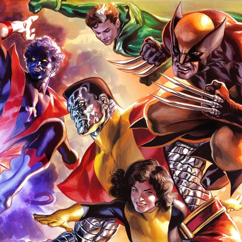 Marvel X-Men Kunstdruck The X-Men by Felipe Massafera 46 x 66 cm - ungerahmt