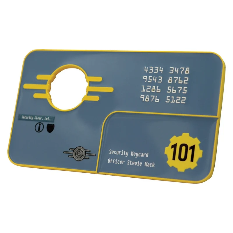 Fallout 3 Replik Vault 101 Security Keycard Limited Edition