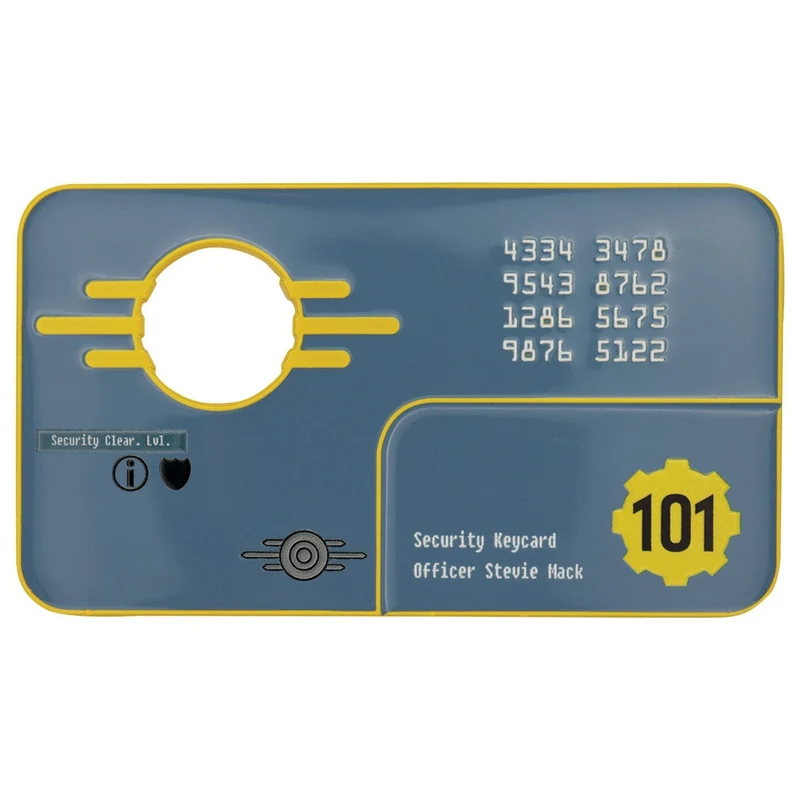Fallout 3 Replik Vault 101 Security Keycard Limited Edition