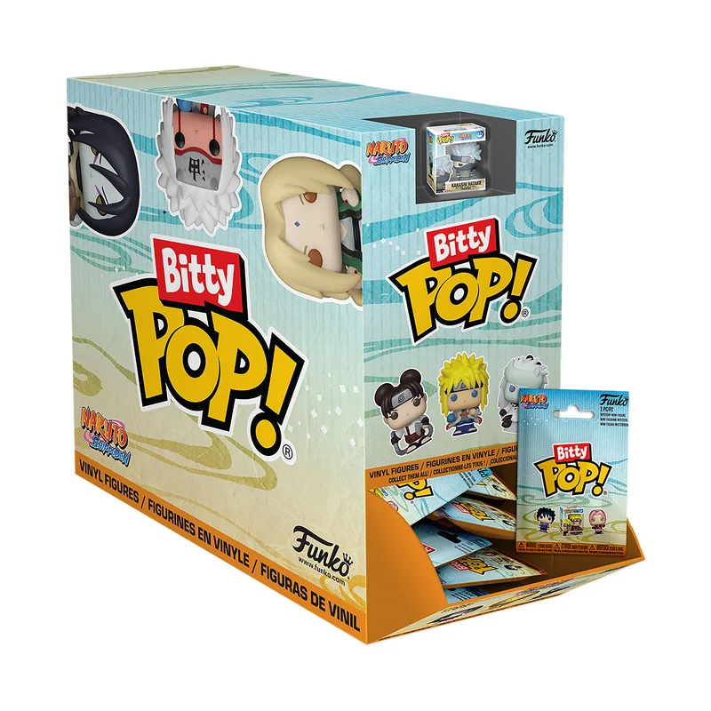 Naruto Shippuden - Mystery Bitty Pop Funko Figuren Display E1093600