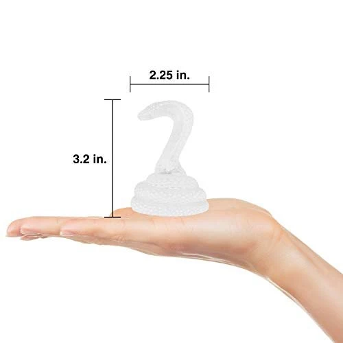 3D Snake Ice Molds, Silicone Ice Cube Tray, Makes 2 Large Coiled Cobras