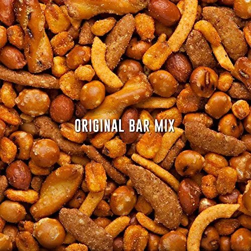 BEER NUTS Original Bar Mix - 32 oz Resealable Bag (Pack of 2), Pretzels, Cheese Sticks, Sesame Sticks, Roasted Corn Nuts, and Original Peanuts